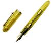 Gullor Acrylic Fountain Heartbeat Transparent Medium Nib Pen, Tip, Yellow, (0.7mm)