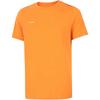 Li Ning Running Series Solid Color Logo Round Neck Comfortable Breathable Short Sleeve T-Shirt Men Tops Orange ATSU551-7