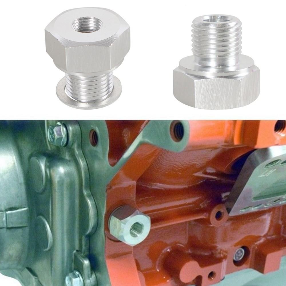 LS Engine Swap Male M12x1.5 M16x1.5 Female 1/8 NPT алюминиевый датчик давления масла адаптер разъем с прокладкой для LS1 LSX