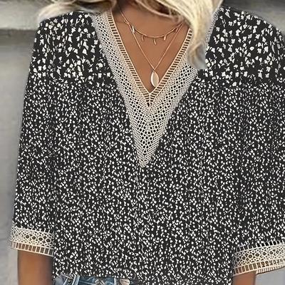 НОВАЯ свободная женская рубашка больших размеров, модная повседневная блузка, элегантная женская рубашка с длинным рукавом, праздничный выходной топ