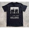 НОВИНКА Горячая!! Футболка унисекс The Killers Band Черная Хлопок Все размеры S-5XL DS69