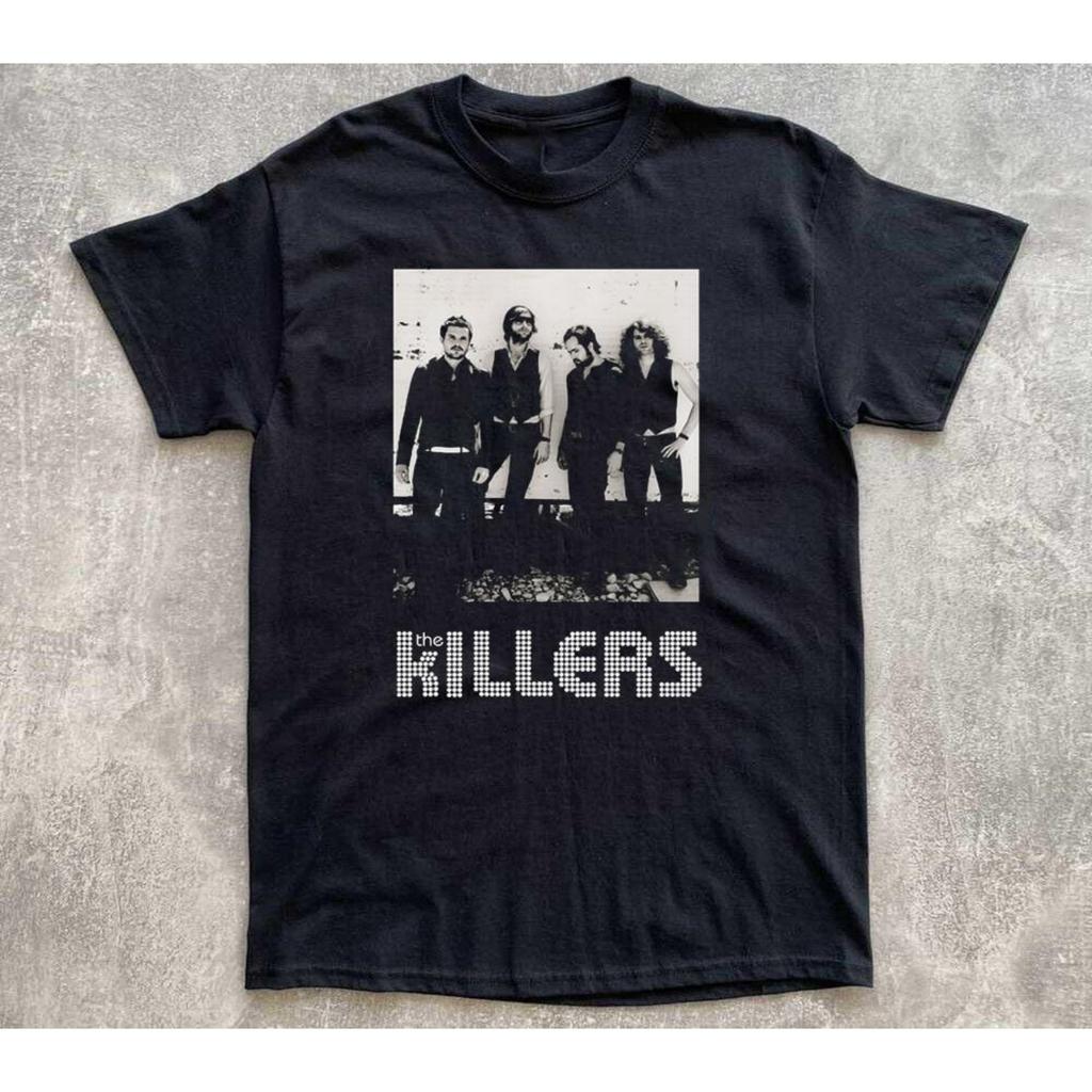 НОВИНКА Горячая!! Футболка унисекс The Killers Band Черная Хлопок Все размеры S-5XL DS69