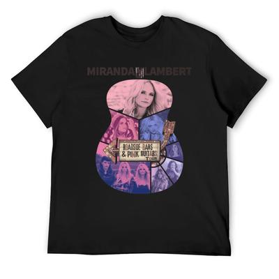 Миранда Ламберт Придорожные бары и розовые гитары 2019 Тур Футболка аниме вещи Эстетичная одежда мужские футболки больших размеров