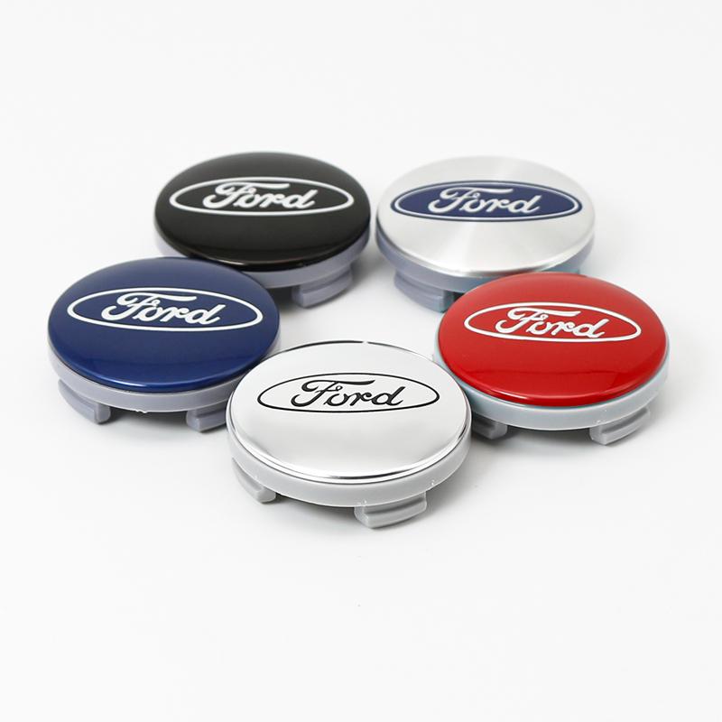 AAANW1 4Pcs 54mm ABS Car Wheel Center Caps Hub Rim Cover Replacement For Ford Focus MK2 Fiesta Mondeo Auto Tuning Styling Accessories