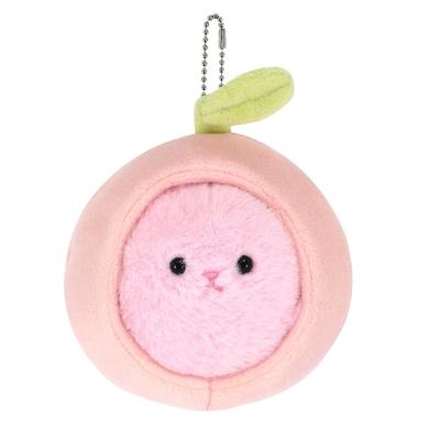 SunLemon Кролик Покко и Яблоко Брелок Кролик PK 9,5 x 6,5 x 11 см Плюшевая Игрушка Животное Кролик Животное Яблочный Дом P-9662