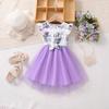 Children's Fashion Princess Dress Summer Girls Sleeveless Super Fairy Bow Dress