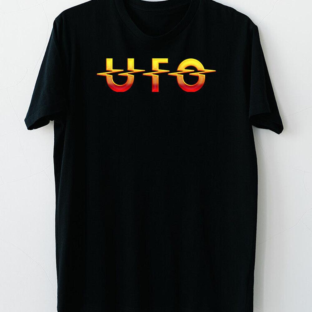 basic shirt UFO band logo black T-shirt Short sleeve All sizes S-5Xl 87 Unisex T-Shirt