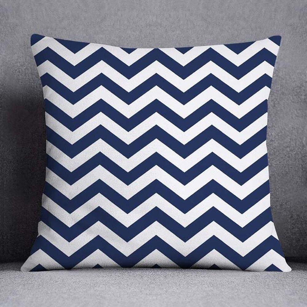 Гуфу Геометрическая наволочка для подушки Диван Гостиная Наволочка для подушки Офисная поясничная подушка Прикроватная квадратная наволочка Съемная и моющаяся