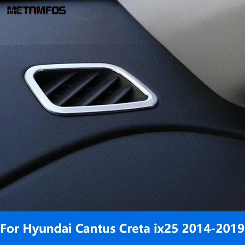 Передняя Верхняя Крышка Дефлектора Вентиляции Кондиционера Для Hyundai Cantus Creta ix25 2014-2017 2018 Матовые Аксессуары для Интерьера