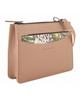 Petit sac pochette - CHRISTIAN LACROIX - Plaza - Toile enduite - Taupe - Dimensions L20xH16xE5cm