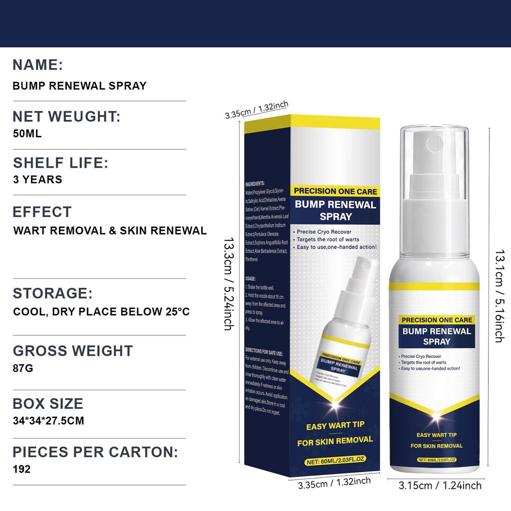 Cross-Border Acne Treatment & Skin Renewal Spray 60ml, Oil Control, Pore Minimizing, Soothing Repair, Unisex