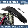 Modified Design Front Fender Plastic Material Tail Fender Mudguard Rear Fender  Pit Bike