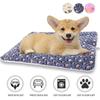 Large Dog Pet Sleep Mat Soft Warm Reversible Fleece Crate Bed Mat Kennel Pad Cage Cushion For Large Small Medium Dog