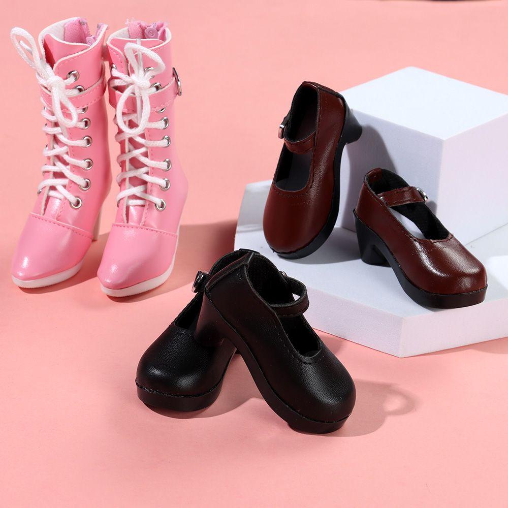 Кожа 1/3 7,8 см Кукла в Игровом Домике Аксессуары Разные Цвета 60 см Кукольные Ботинки Тканевая Обувь