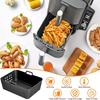 Силиконовые вкладыши для аэрофритюрницы для корзины Ninja Double-zone 9,5 л/10 кварт SL400 SL401 AF400 AF451 DZ401 DZ550 для Tower 9 л T17088 T17100