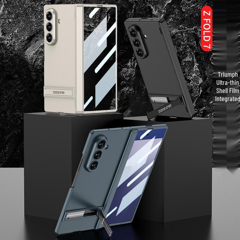 Ультратонкий чехол-подставка для Samsung Z Fold7: Защита от падения, Креативный дизайн шарнира