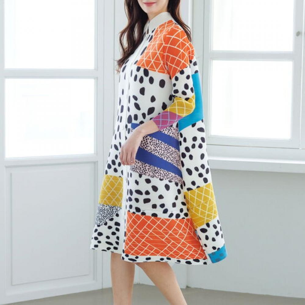 Plara Women S Tile Leopard dreSS