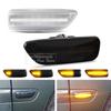 2 шт. динамический светодиодный боковой габаритный фонарь, указатель поворота, янтарный для Volvo XC90 S80 XC70 V70 S60 2001-2009 30722641 3072264