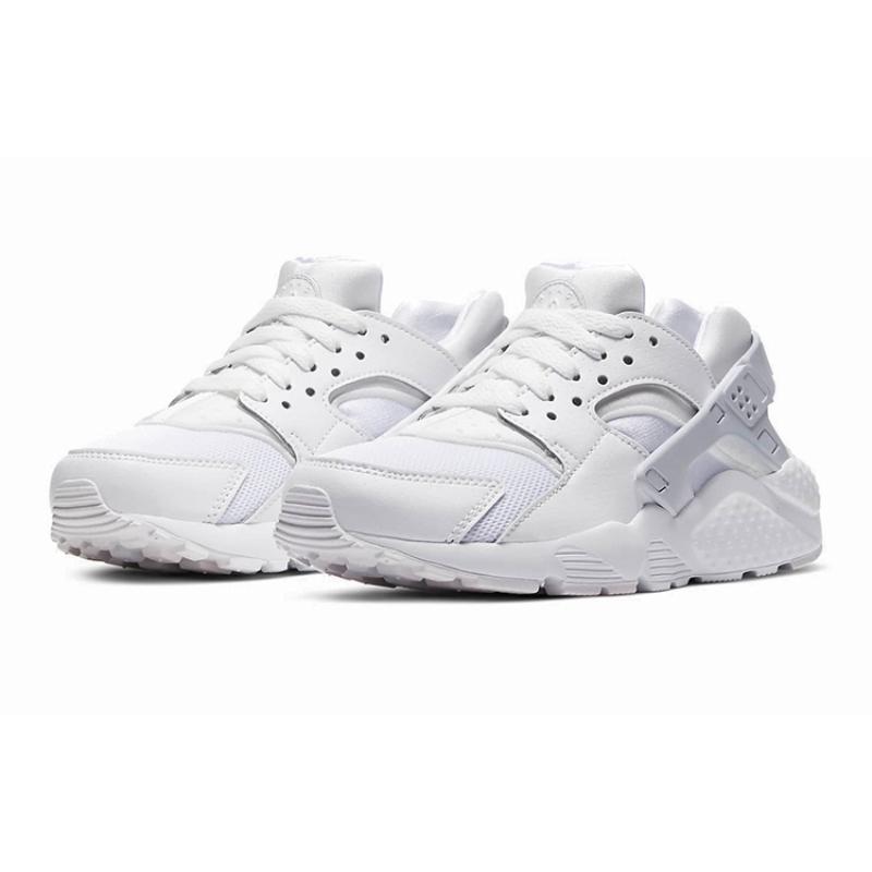 Nike Air Huarache Run White Pure Platinum GS Sneakers 654275-110