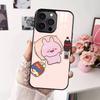 МИЛЫЙ A-Asamimichan Чехол для телефона для iPhone 17,16,15,14,13,12,Plus,Pro,Max для Magsafe Магнитная Беспроводная Зарядка