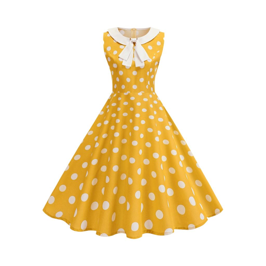 Женское модное цветное платье без рукавов