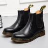 Martin Boots Couple DR Elastic Foot High-top Chelsea Casual British Velvet Men's Shoes Are In Stock All Year Round