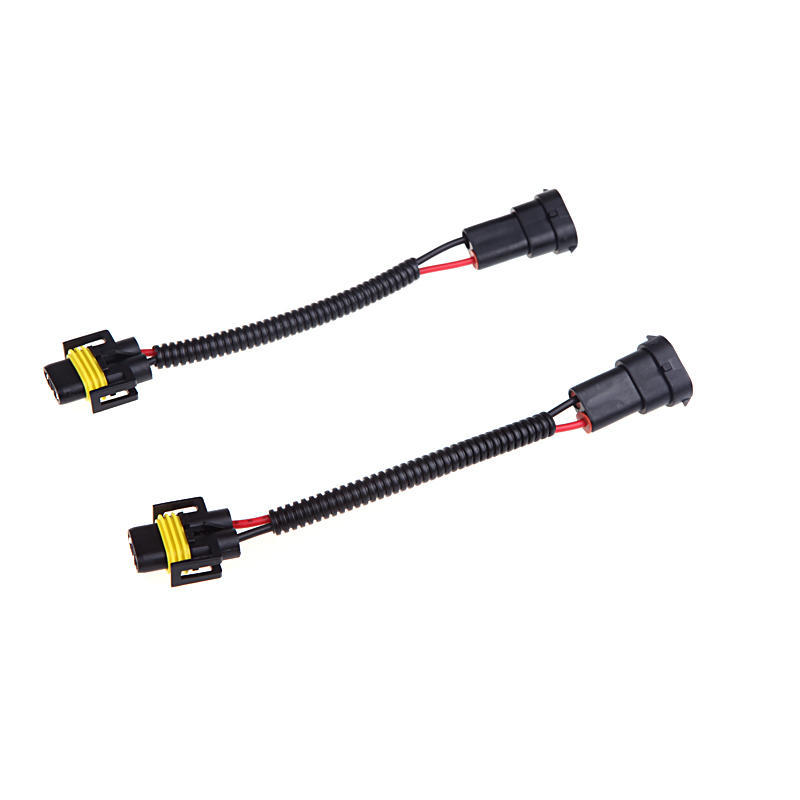 2 шт. H8 H9 H11 жгут проводов разъем провода адаптер для HID светодиодный противотуманный фара лампа