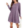 Women's Fashion Casual Long Sleeve Dresses