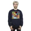 Star Wars Mens Comic Drawing Montage Sweatshirt