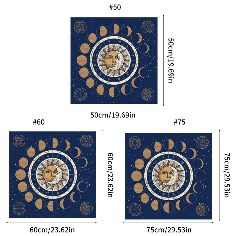 Многофункциональное покрытие для стола для карт Таро, украшения для алтарей, скатерть для стола Таро, маятники, гадания, скатерть для алтарей
