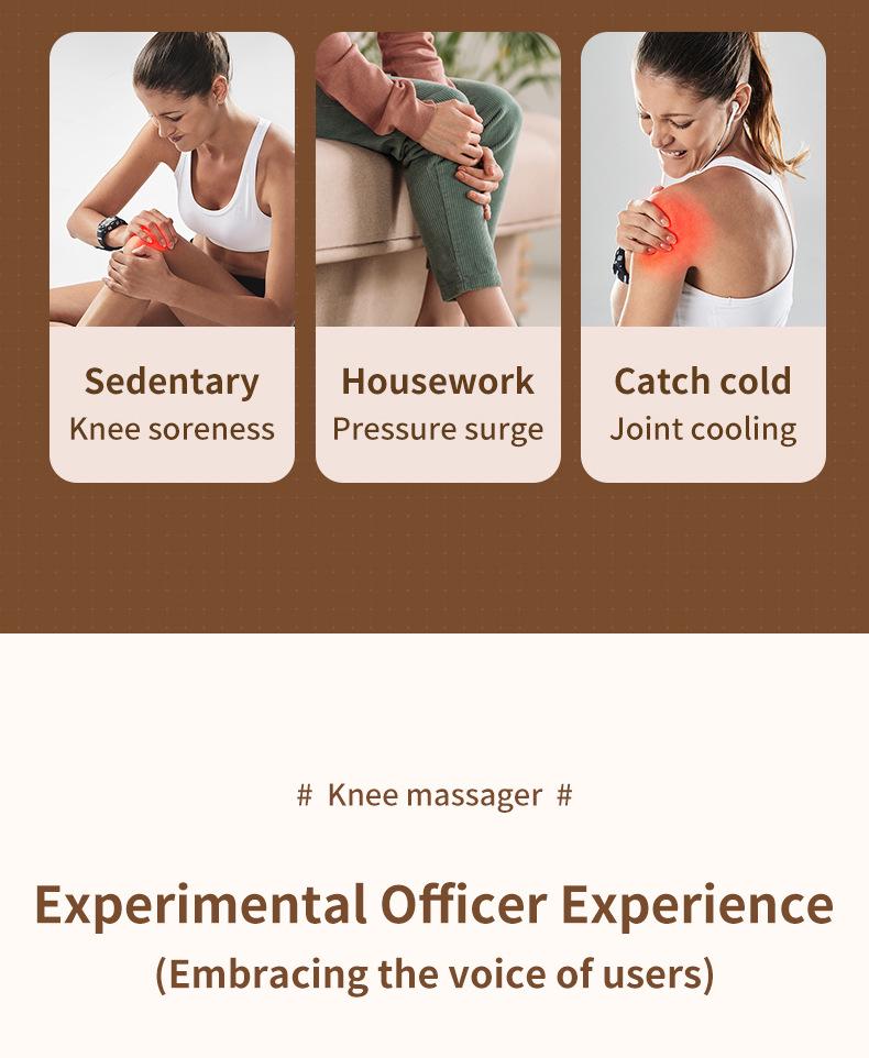 Самонагревающиеся наколенники с полынью для физиотерапии и облегчения боли