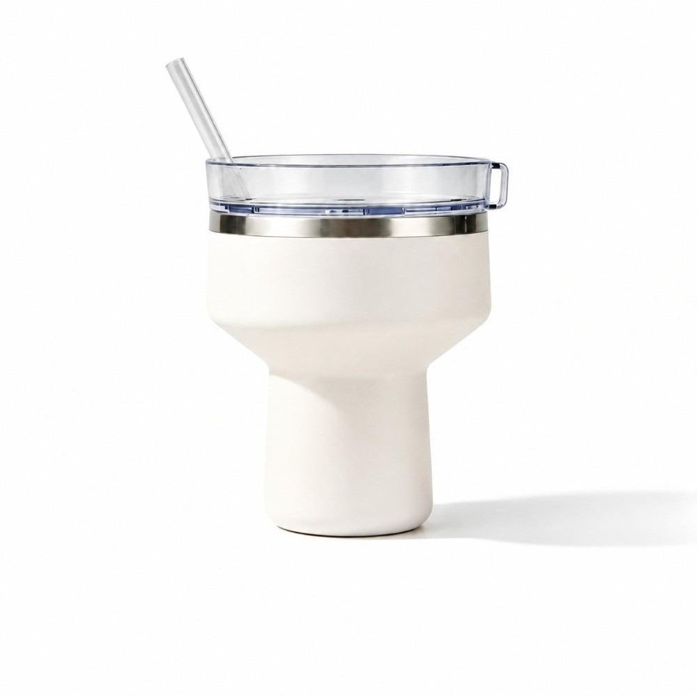 Stainless Steel Martini Glass 470ml Margarita Tumbler Insulated Espresso Cup Party Use