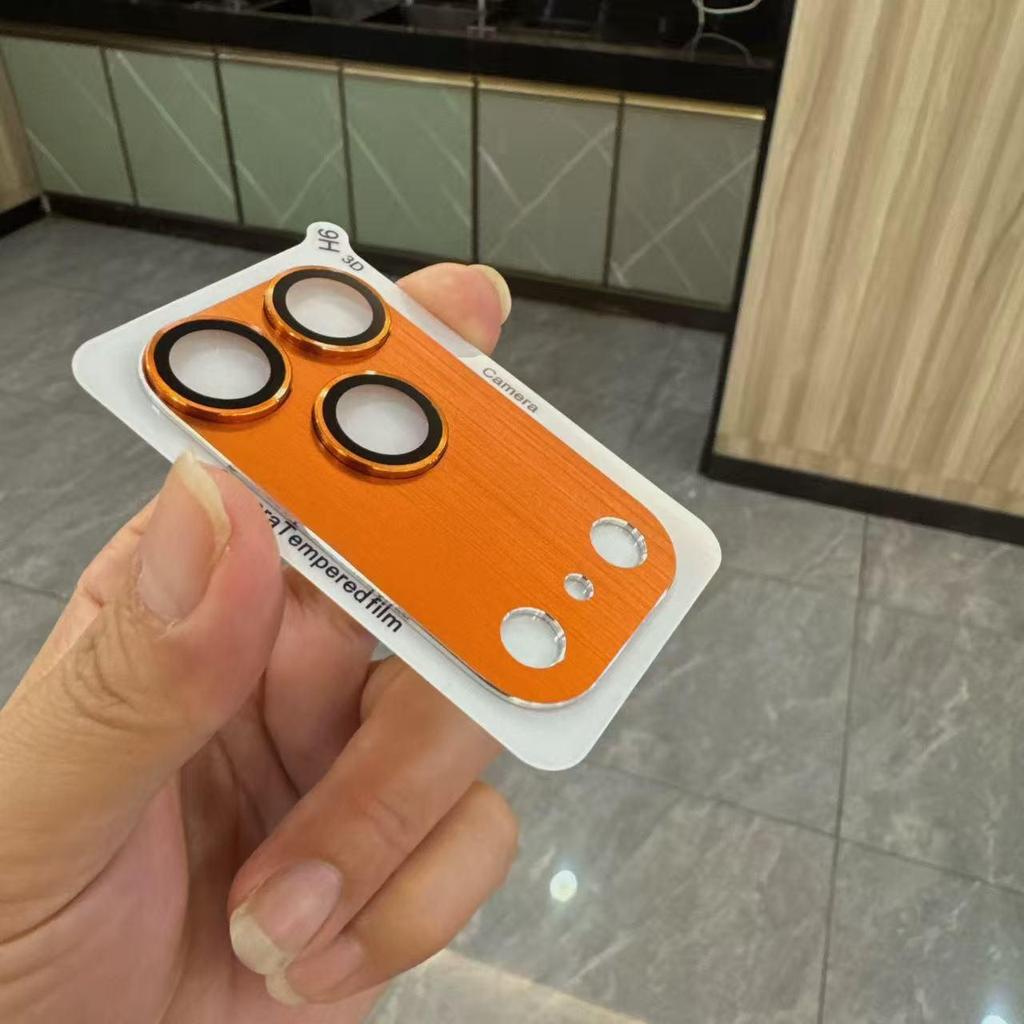 Полностью закрывающее металлическое стекло для защиты камеры для iPhone 17 Pro Max Стекло для защиты линзы для iPhone 17 pro Металлическое кольцо-пленка для линзы