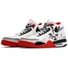 Nike Flight Legacy Kaleidoscope, Flowing, Shopping Bag Abrasion Resistant Mid top Vintage Basketball Shoes Unisex BQ4212-100(Team1023-S-BOX)