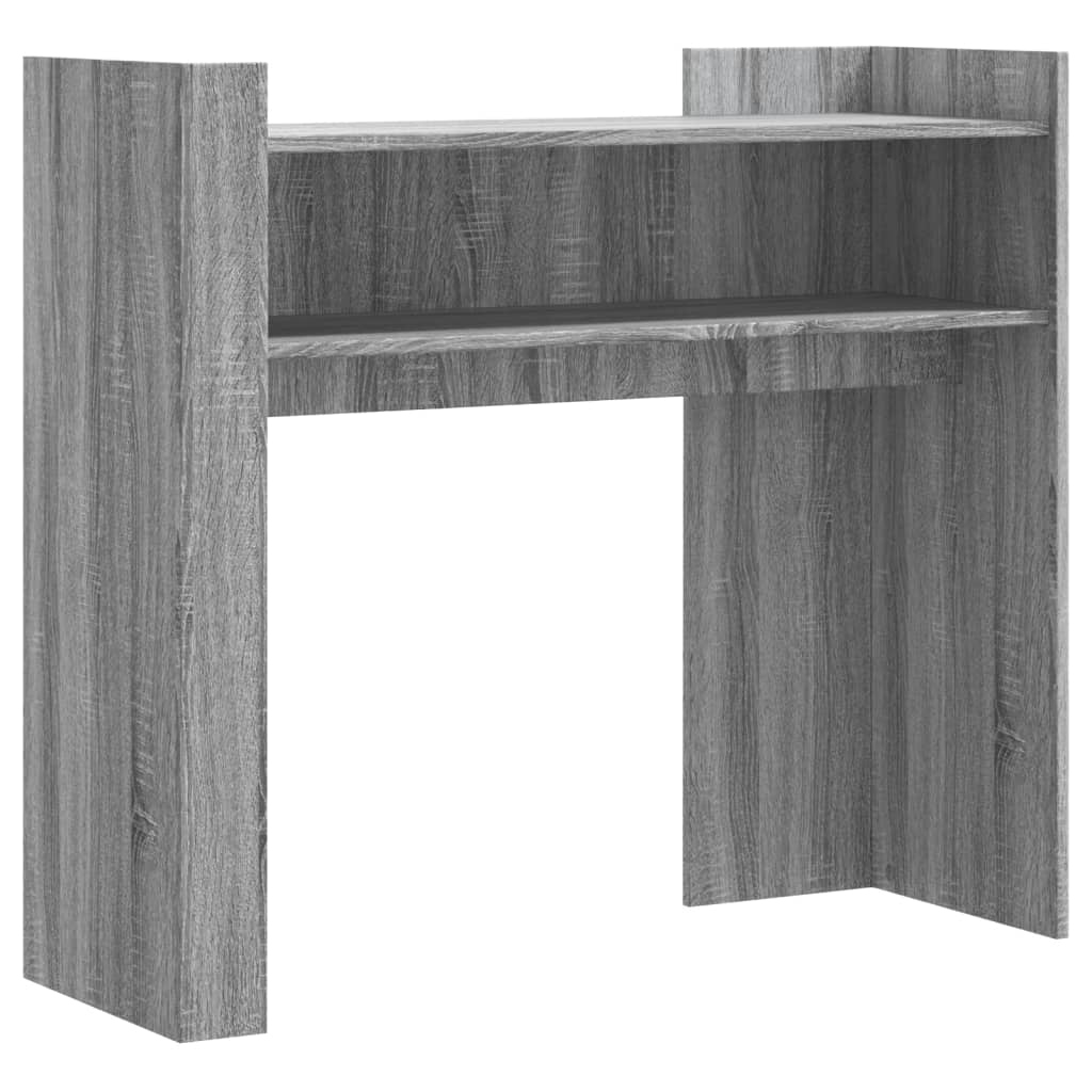 Console Table Grey Sonoma 100x35x90 cm Particleboard