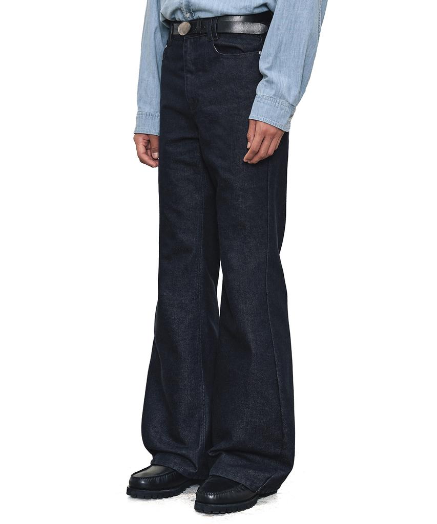 DECET Loose Flared Jeans Dcpt066Cpindigo