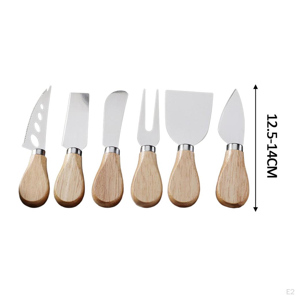 6 ножей для сыра, разбрасыватель ножей для масла для любителей кафе и свадеб