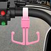 Крючок на руль велосипеда-скутера, вращающийся на 360 градусов, с высокой грузоподъемностью, простой в установке, крючок для автомобильного сиденья, вешалка на подголовник