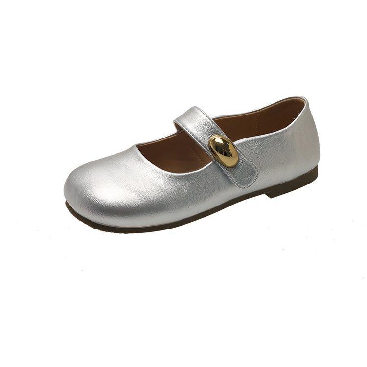 Мода Новая Весна Осень Плоские Мэри Джейн Женские Туфли Круглый Носок Неглубокий Вырез Повседневные Туфли для Женщин Слипоны Однотонные Мягкая Подошва Балетки