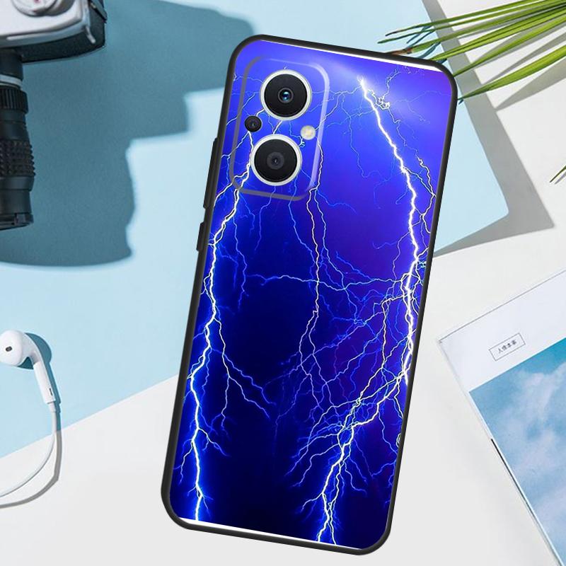 Чехол в стиле «Небесная молния» для OPPO Reno 11 12 13 14 Pro 11F 12F 13F 14F 7 8 Lite Чехол для OPPO Find X5 X6 X8 X9 Pro