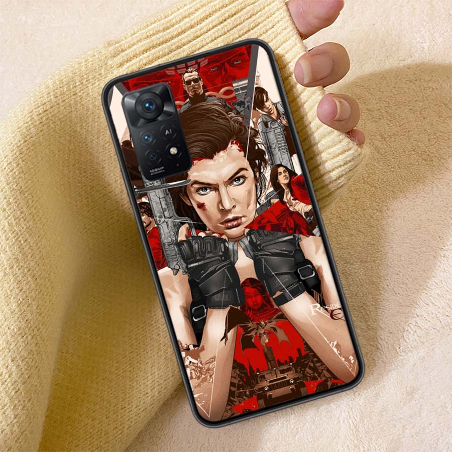 Чехол для телефона Umbrella Corporation для Redmi 13C 14C Note 14 13 Pro Plus 5G Прозрачный Чехол 12 12C 10A 10C 10 9A 9C 9T 9 8 Pro Чехол TPU