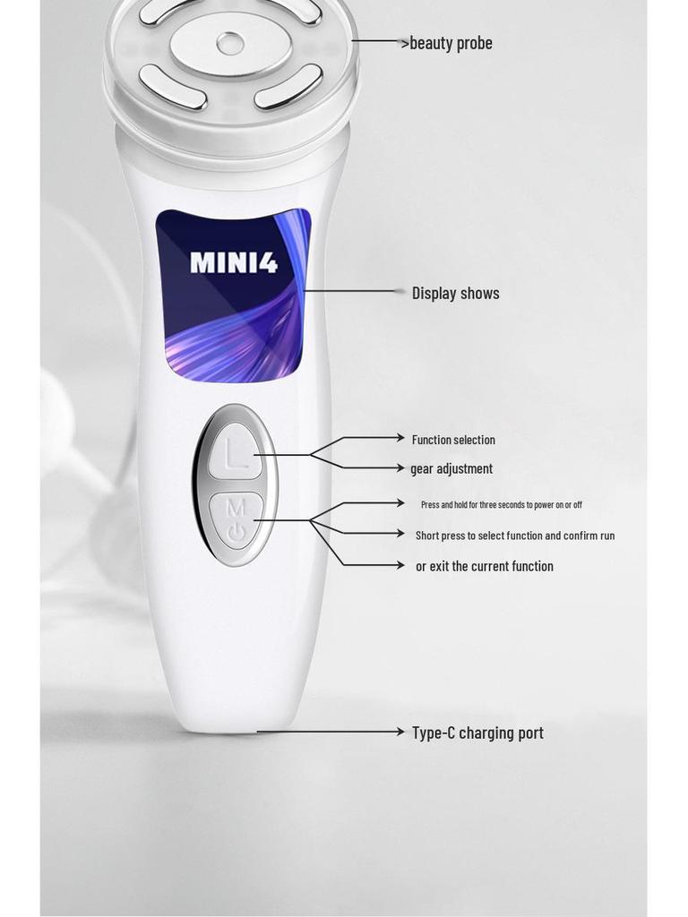 Новый ультразвуковой HIFU аппарат для красоты 4-го поколения: EMS Микротоковый Укрепляющий и Подтягивающий Массажер.