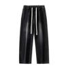 Fashion Men's Baggy Jeans Loose Straight Korean Fashion High Street Casual Daily Dragging Wide-leg Pants