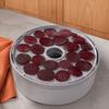 Round Dehydrator Drying Tray Silicone Fruit Dryer Tray Dehydrator Mat  Herbs Fruits Vegetables
