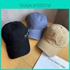 Breathable Embroidered Cotton Letter Cap With Wide Brim Sunshade Outdoor Sports