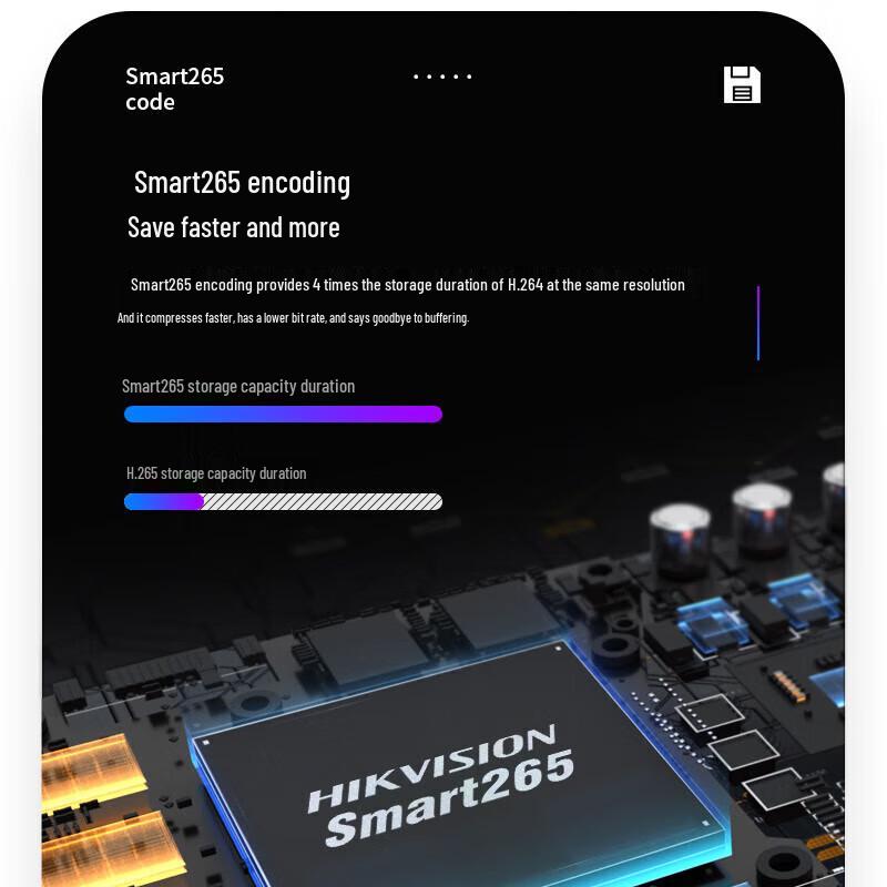 HIKVISION 8MP 4K POE Starlight IP Security Camera