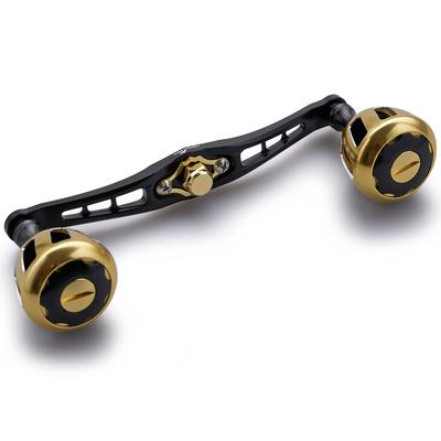 Ручка катушки HEIGHTEN 120 мм с ручкой 32 мм для серии колес катушки Shimano Daiwa Abu Garcia General Baitcasting (Черное золото) (552)