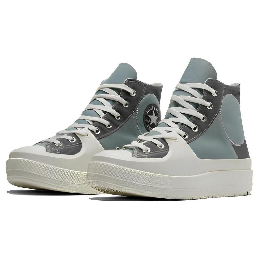 Converse Кеды Chuck Taylor All Star Construct High Унисекс Tidepool Grey Cyber Grey A03472C