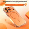 Роскошный магнитный беспроводной чехол для Magsafe для iPhone 17 Air 16 15 14 13 Pro Max 17 Pro Прозрачный противоударный чехол Funda