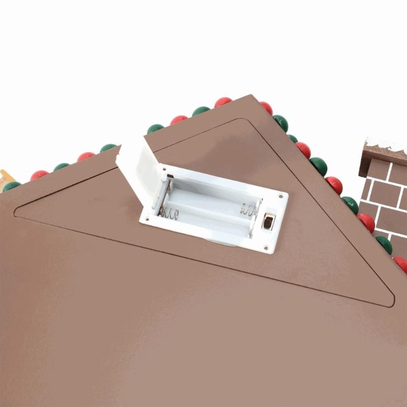 Wooden House Christmas Calendar With 24 Numbered Drawers For Storage Candy Chocolate Jewelry Gifts Holiday Decoration